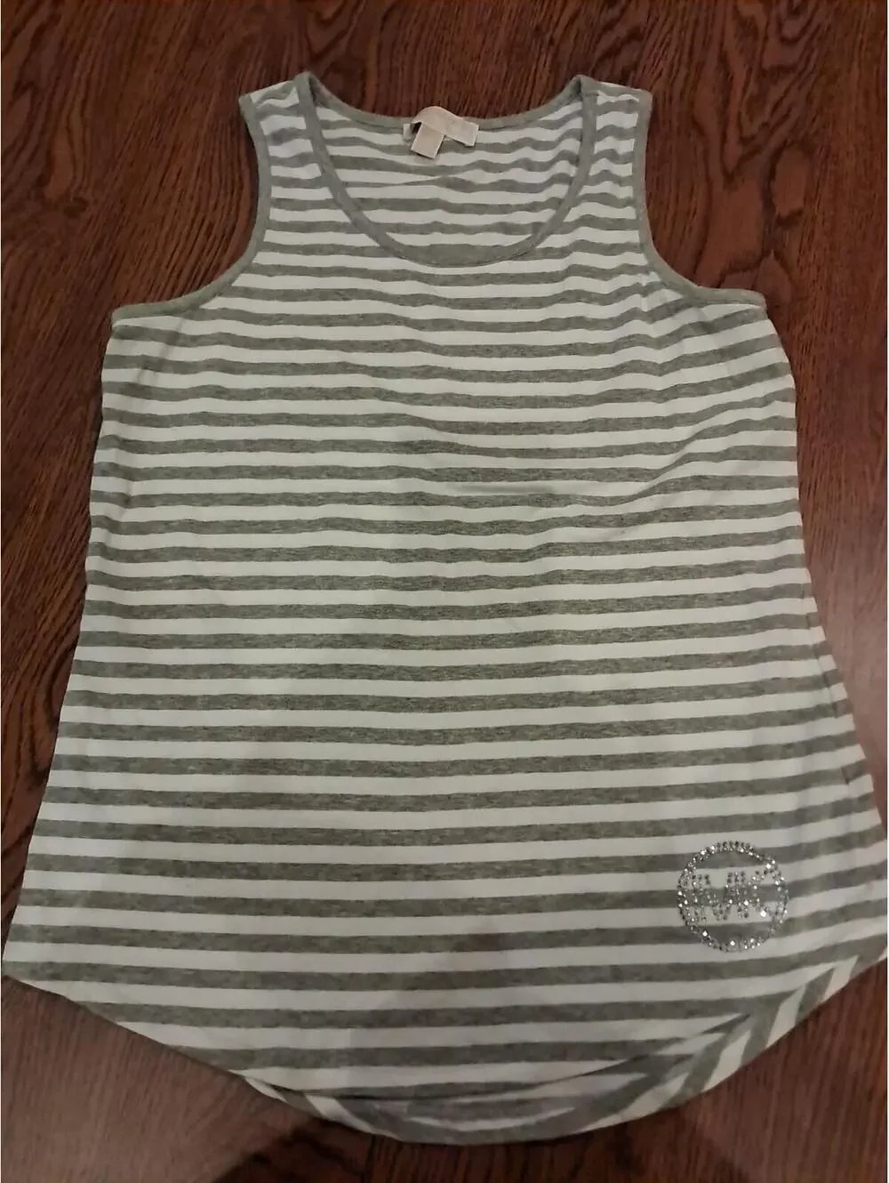 Michael Kors Women's Sleeveless Tank Top Costal Natuical Size M‎ Beach Summer